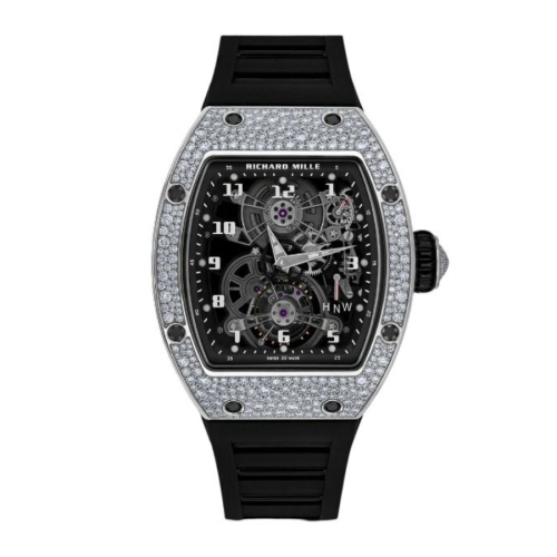 Richard Mille RM 17-01 White Gold Snow-Setting RM17-01